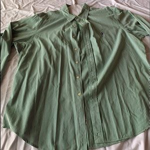 Ralph Lauren Long Sleeve Button Down Dress Shirt